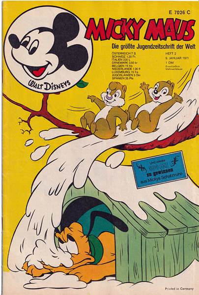 Micky Maus 2/1971 (Z: 1-)