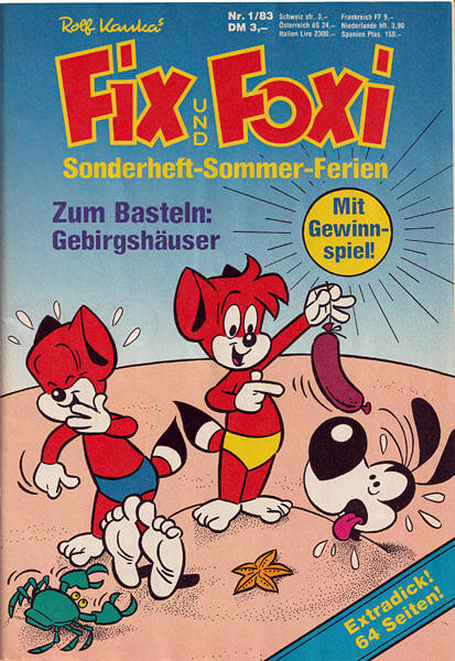 Fix und Foxi Sonderheft-Sommer-Ferien 1/1983 (Z: 0-1)