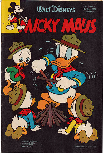 Micky Maus 12/1957 (Z: 2+)