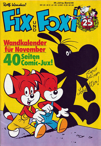 Fix und Foxi 25. Jahrgang Band 46/1977 (Z: 0-1)