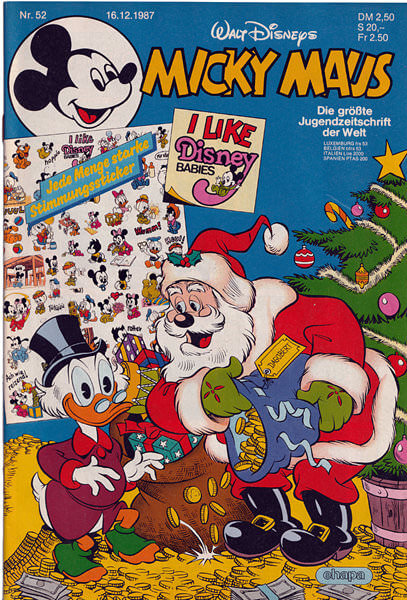 Micky Maus 52/1987 (Z: 1+)