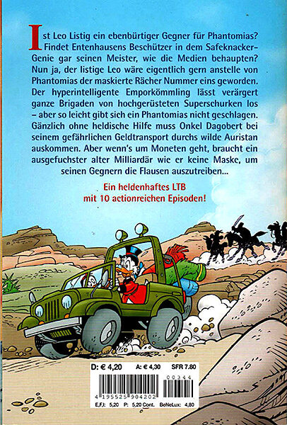 Lustiges Taschenbuch 344: Phantomias gegen Leo Listig (Z: 1+)