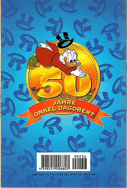 Lustiges Taschenbuch 236: 50 Jahre Onkel Dagobert (Z: 1+)