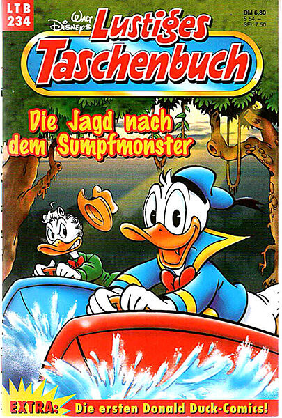 Lustiges Taschenbuch 234: Die Jagd nach dem Sumpfmonster (Grade: 1+)