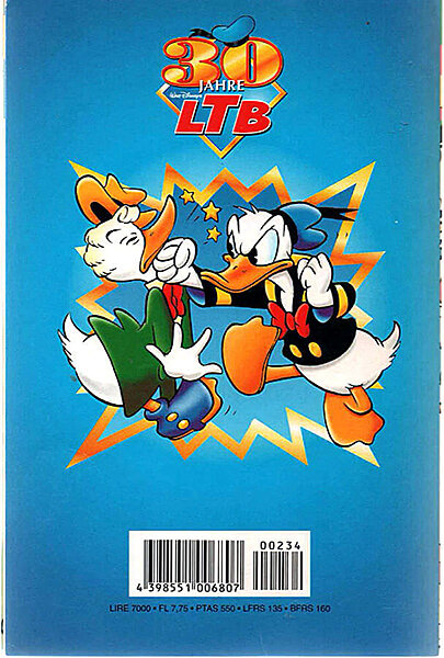 Lustiges Taschenbuch 234: Die Jagd nach dem Sumpfmonster (Grade: 1+)