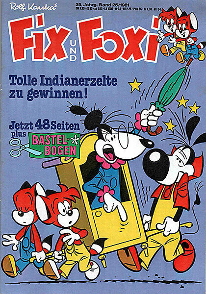 Fix und Foxi 29. Jahrgang Band 25/1981 (Z: 0-1)