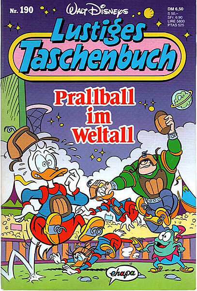 Lustiges Taschenbuch 190: Prallball im Weltall (Z: 1)
