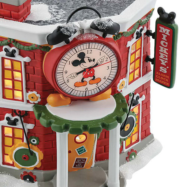 Mickeys Alarm Uhr Shop (DISNEY VILLAGE BY D56) Figur