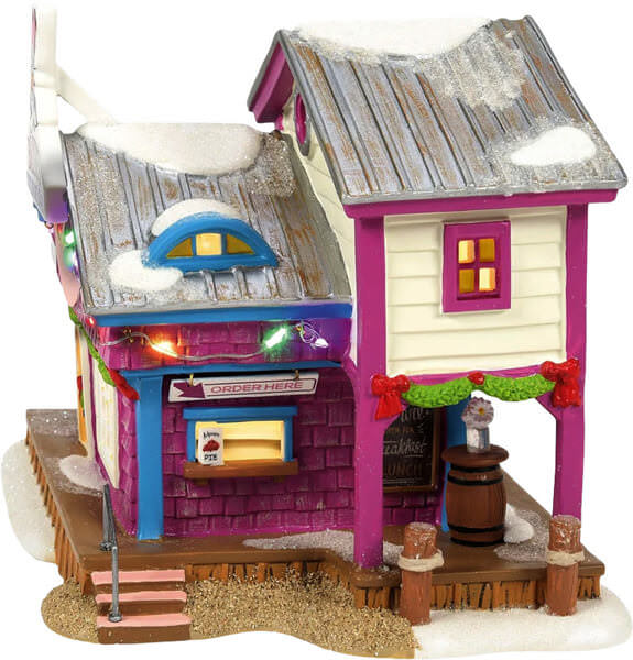 Daisys Hafencafé (DISNEY VILLAGE BY D56) + Köchin Daisy