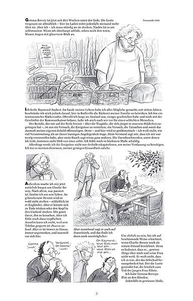 Gemma Bovery. Graphic Novel von Posy Simmonds (Grade: 1+)