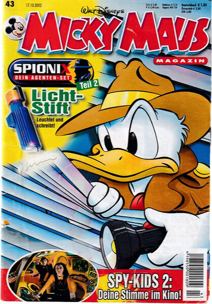 Micky Maus 43/2002 (Z: 2-)