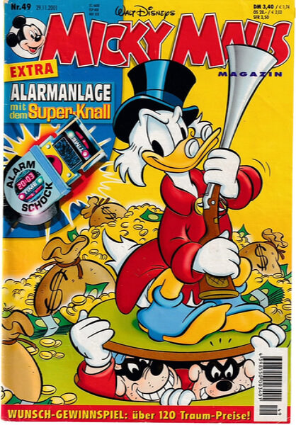 Micky Maus 49/2001 (Z: 2-3)