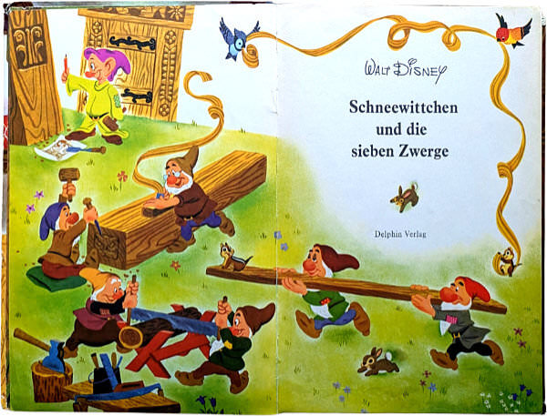 Schneewittchen und die sieben Zwerge (Delphin Verlag, 1966)