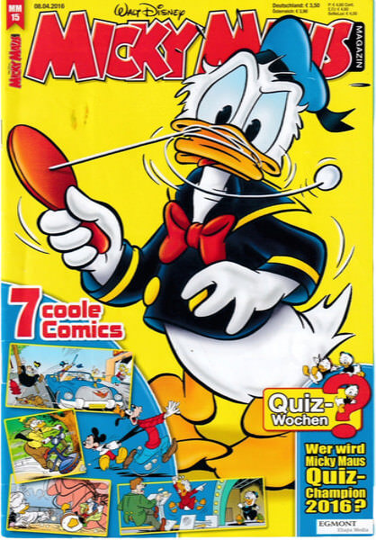 Micky Maus 15/2016 (Z: 1-)