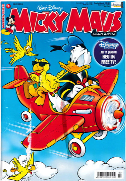 Micky Maus 3/2014 (Z: 2+)