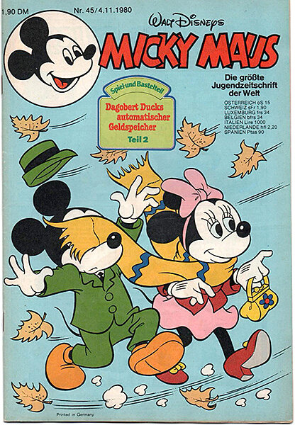 Micky Maus 45/1980 (Z: 1)