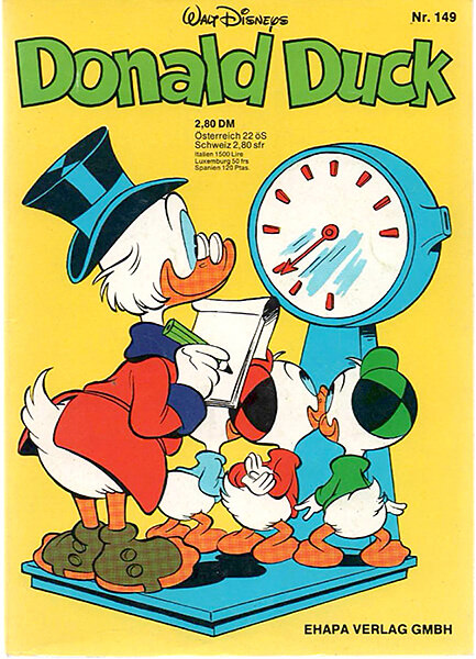 Donald Duck 149 (Z: 1+)