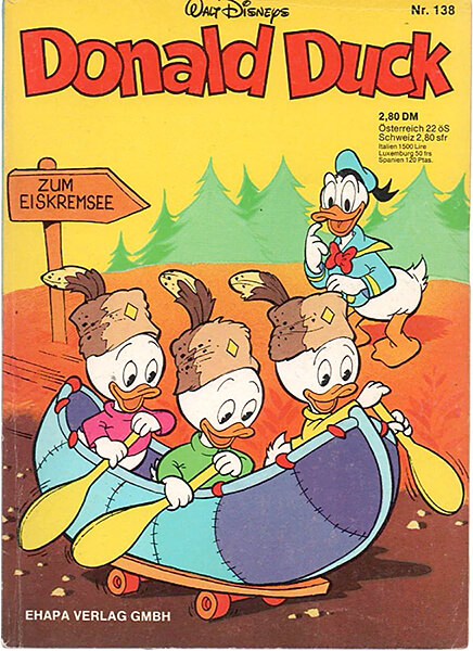 Donald Duck 138 (Z: 2+)
