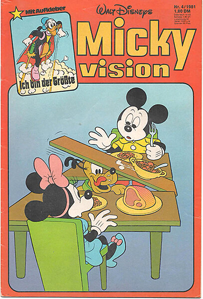 Mickyvision 4/1981 (Z: 1-)