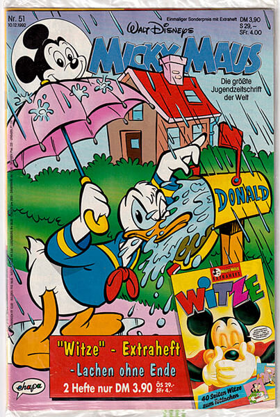 Micky Maus 51/1992 (Z: OVP)