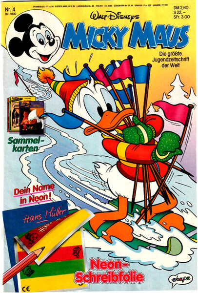 Micky Maus 4/1992 (Z: 0-1)
