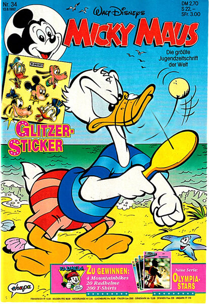 Micky Maus 34/1992 (Z: 0-1)