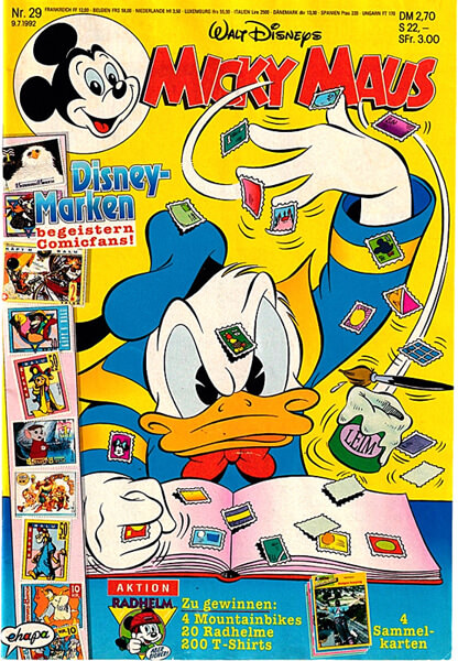 Micky Maus 29/1992 (Z: 0-1)