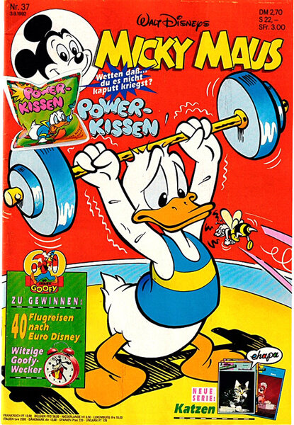 Micky Maus 37/1992 (Z: 0-1)