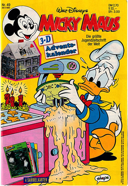Micky Maus 49/1992 (Z: 0-1)