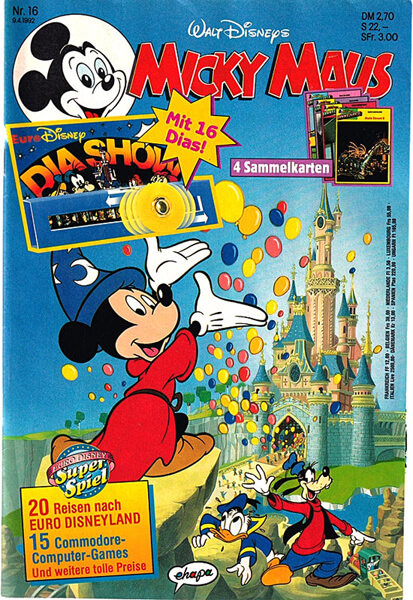 Micky Maus 16/1992 (Z: 0-1)