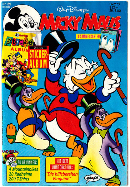 Micky Maus 39/1992 (Z: 1-)