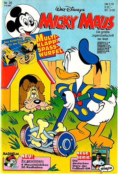 Micky Maus 26/1992 (Z: 0-1)