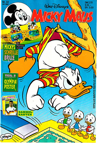Micky Maus 32/1992 (Z: 0-1)
