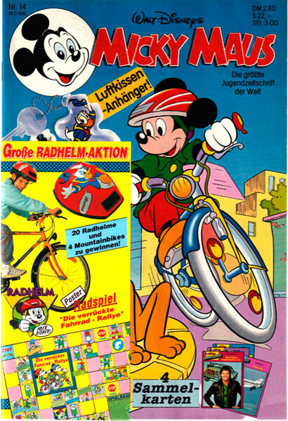 Micky Maus 14/1992 (Z: 0-1)