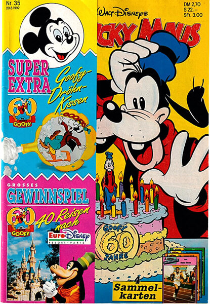 Micky Maus 35/1992 (Z: 0-1)