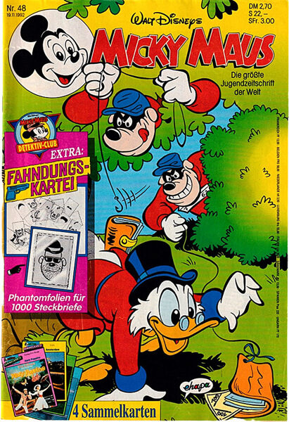 Micky Maus 48/1992 (Z: 1+)