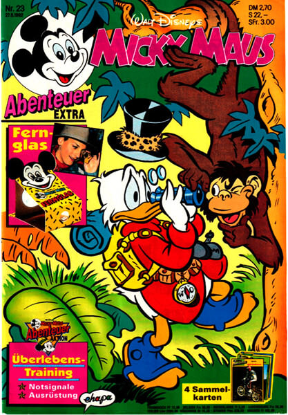 Micky Maus 23/1992 (Z: 1+)