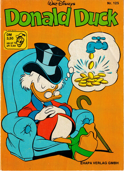 Donald Duck 125 (Z: 2+)