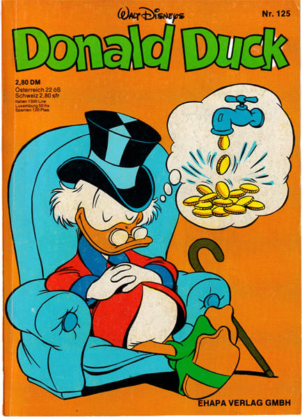 Donald Duck 125 (Z: 2+)