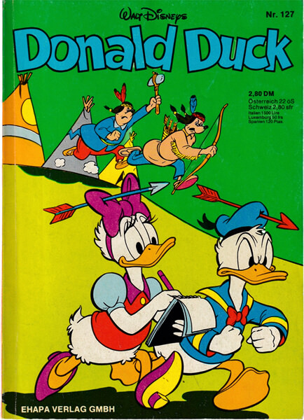 Donald Duck 127 (Grade: 2+)