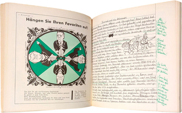 Meine Adenauer-Memoiren. Von Karlchen Schmitz - Zweiter Teil. Neue Schulaufsätze zur Gegenwartskunde