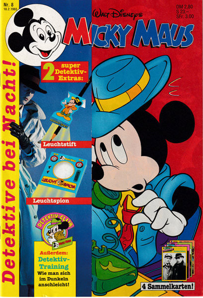 Micky Maus 8/1993 (Z: 1+)