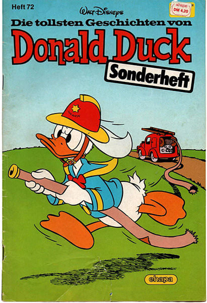 Die tollsten Geschichten von Donald Duck 72 (Z: 1-2)