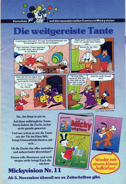 Mickyvision 10/1985 (Z: 1)