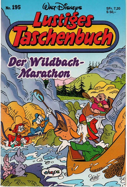Lustiges Taschenbuch 195: Der Wildbach-Marathon (Z: 1+)