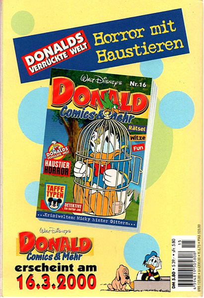Donald Comics & Mehr 15 (Z: 1-)
