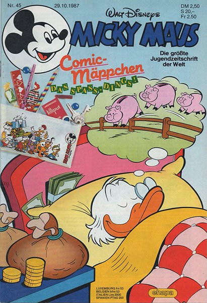 Micky Maus 45/1987 (Z: 1+)