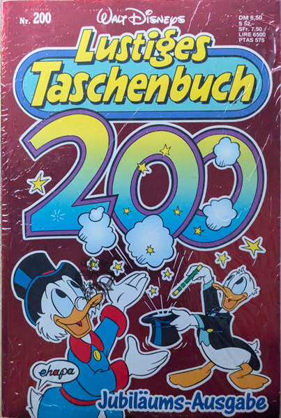 Lustiges Taschenbuch 200: Jubiläums-Ausgabe (Z: 1+)