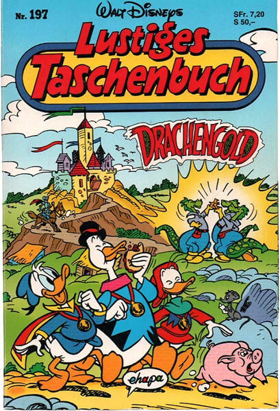 Lustiges Taschenbuch 197: Drachengold (Z: 1+)