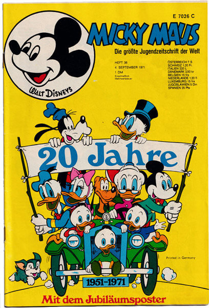 Micky Maus 36/1971 (Z: 1-2)